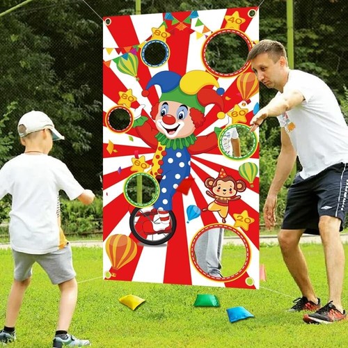 Striscione gioco toss con - toss, 4