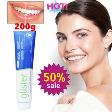 Dentifricio al fluoro multi-azione Amway Glister 200g bianco i denti NUOVO
