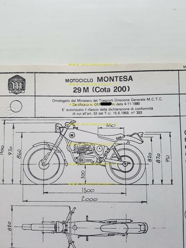 Montesa cota trial 200 1980 - montesa,