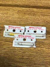 (3) VTG Used ROTRING