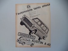 advertising Pubblicità 1960