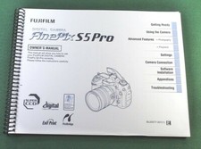 Fujifilm FinePix S5PRO Manuale