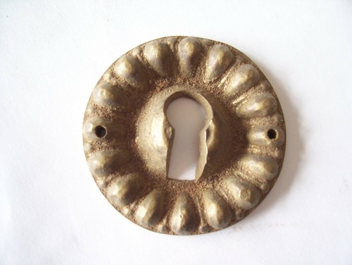 Antica placca borchia in - ,