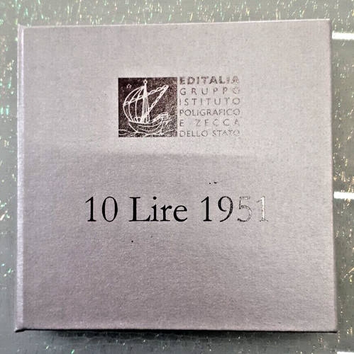 Lire argento 1951 - lire,
