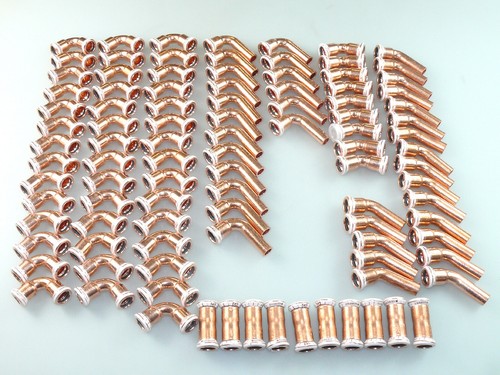 100 raccordi rame geberit - rame,