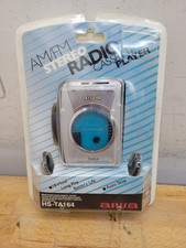 Aiwa HS-TA164 Lettore di cassette radio stereo AM/FM con cuffie