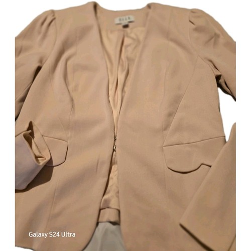 Blazer elle rosa cipria - cipria, tasche