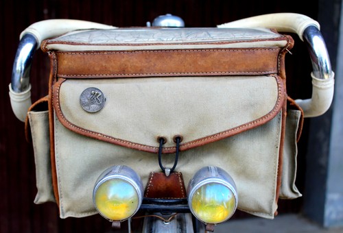 Vélo ancien automoto broche - ancien,