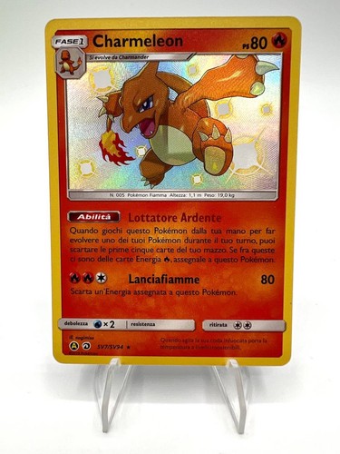 Carta pokémon charmeleon - carta,