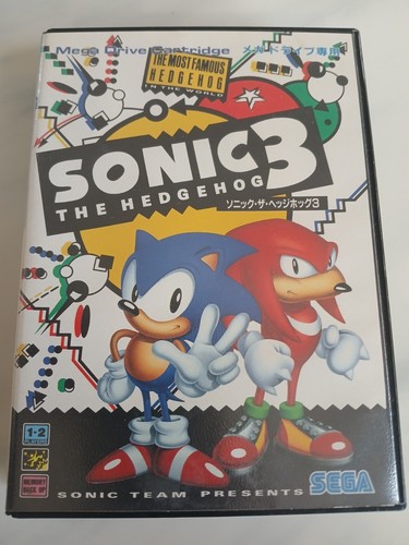 Sonic the hedgehog sega mega - sonic, 3