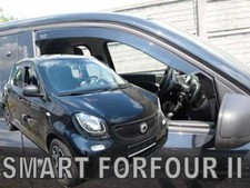 Deflettori Aria Per Smart Forfour 2 Dal 2014 5-Porte Set 2 Antiturbo Antivento