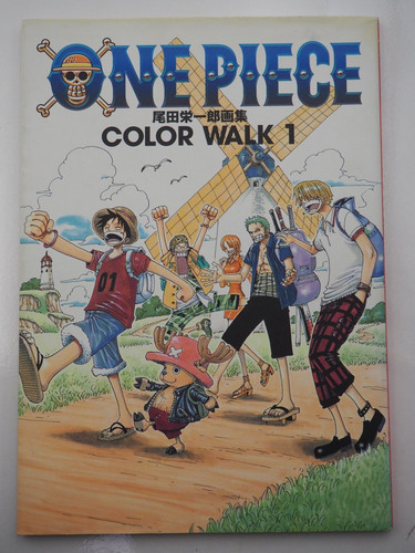 One piece color walk art - walk,