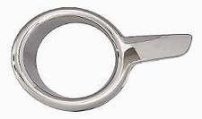 Griglia Cornice Fendinebbia per Peugeot 208 2012 Cromata Scura Destro