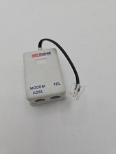 Filtro ADSL Rj11 TELECOM Plus Filter Presa Plug per Linea Telefono Fax Internet