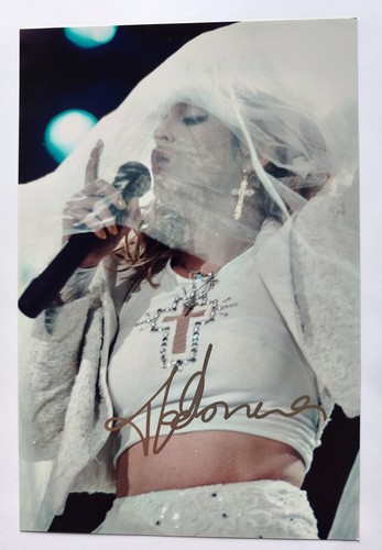 Autografo madonna originale - autografo,