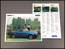 1979 Fiat Spider 2000 Original