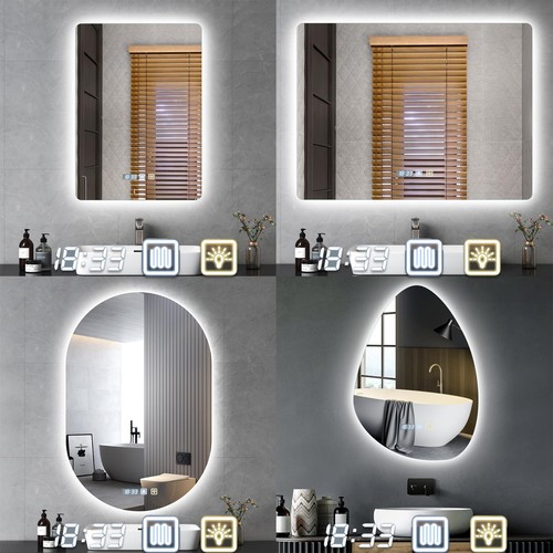 Specchio bagno led - 60/80, cm