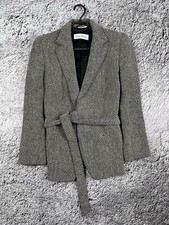 Giacca blazer con cintura in