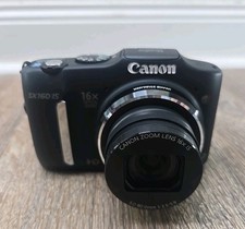 Fotocamera digitale Canon PowerShot SX160 IS 16MP nera 16 GB usata in ottime condizioni testata funziona