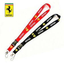 Cordino Design Ferrari Motorsport F1 Portachiavi Rosso per Appassionati Auto