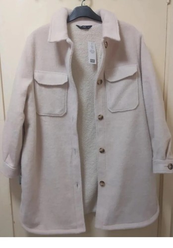 Cappotto donna borg foderato - cappotto,