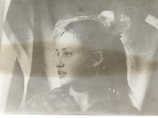 Foto d'epoca di una bellissima