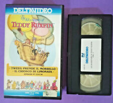 Vhs Le Avventure Di Teddy Ruxpin Film Animazione Hanna Barbera Ex Nolo (V100)