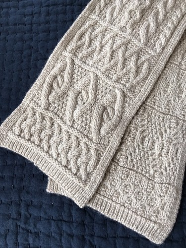 Sciarpa aran artigianato - sciarpa,
