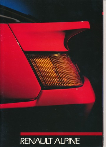 Brochure auto sportive - , renault