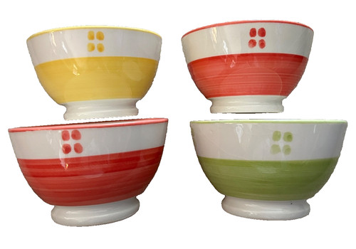 Set ciotole colorate - 4,