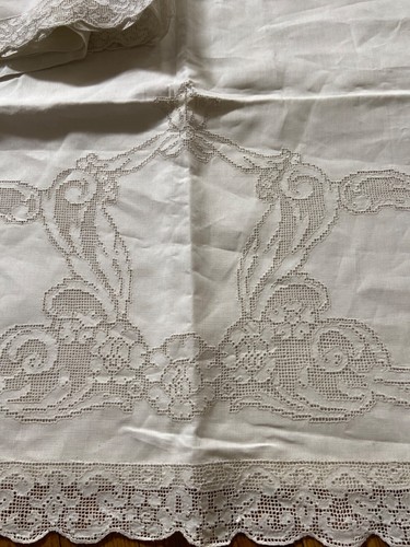 Coppia lenzuola lino anni 20 - lenzuola,