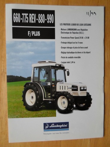 Trattore lamborghini plus - trattore, f/plus