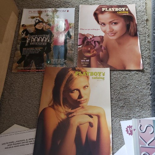 Lot playboy catalog - o, 3