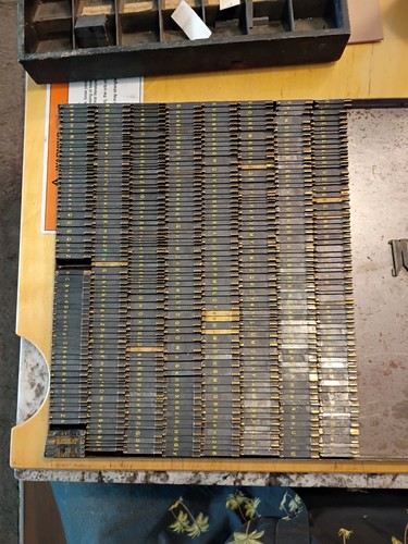 Matrici linotype 24pt - 24pt., 24