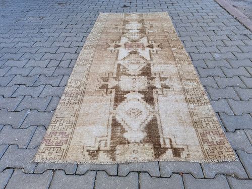 Runner vintage turco oushak - runner,
