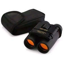 MINI BINOCOLO PIEGHEVOLE CANNOCCHIALE CON ZOOM 30X60 VISIONE NOTTURNA CON FODERO