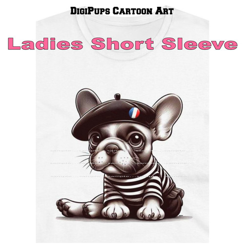 Shirt donna digipups bulldog - t-shirt,