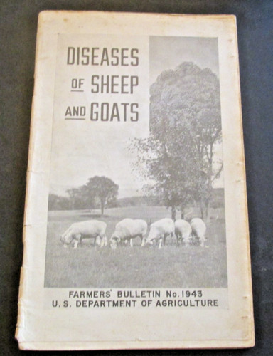 Vtg 1943 diseases sheep - 1943,