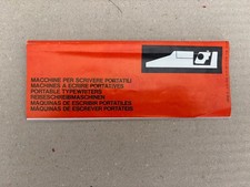Macchina da scrivere Olivetti Lettera 32 e altre - pieghevole istruzioni