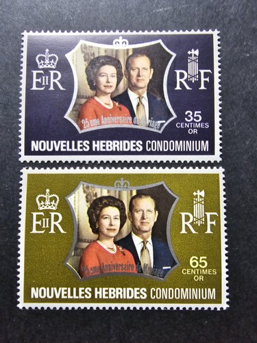 Timbro francia nuove ebridi - timbro,