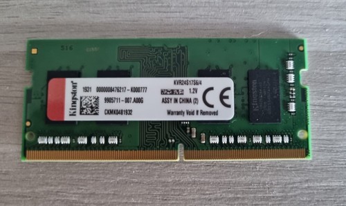 Kingston kvr24s17s6 4gb - kvr24s17s6/4,