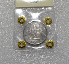 1 LIRA IMPERO 1940 VARIANTE 4 STANGHETTE PERIZIATA CAVALIERE FDC RARA