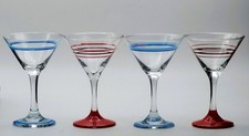 Set 4 bicchieri da cocktail