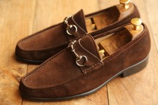 Scarpe mocassini Gucci marrone