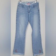 Jeans donna Y2K KOCCA ricamato