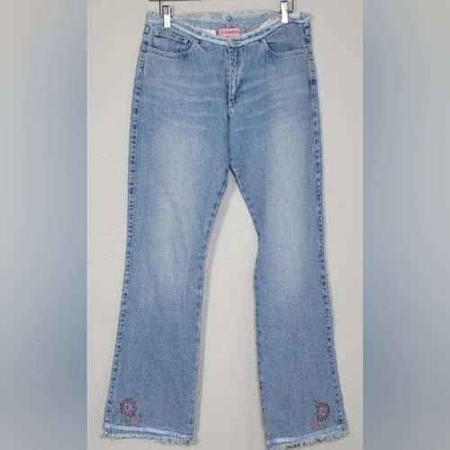 Jeans donna y2k kocca ricamato - jeans,