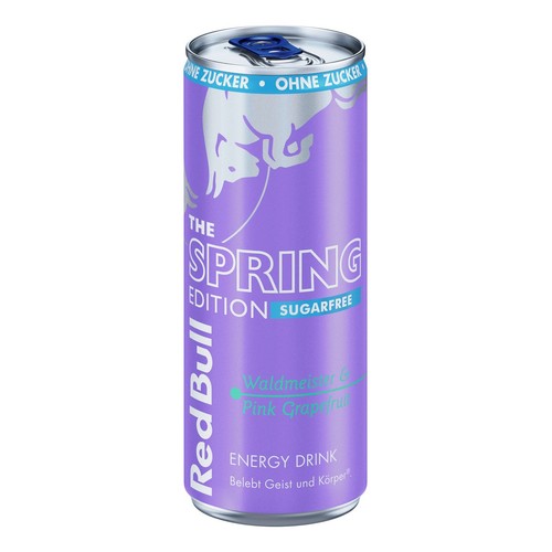 Red bull spring edition pink - bull,