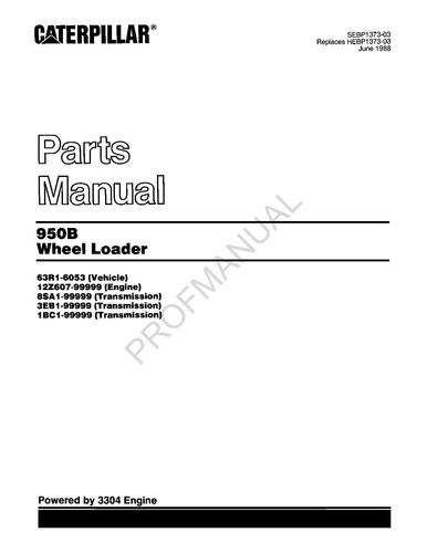 Manuale catalogo ricambi pala