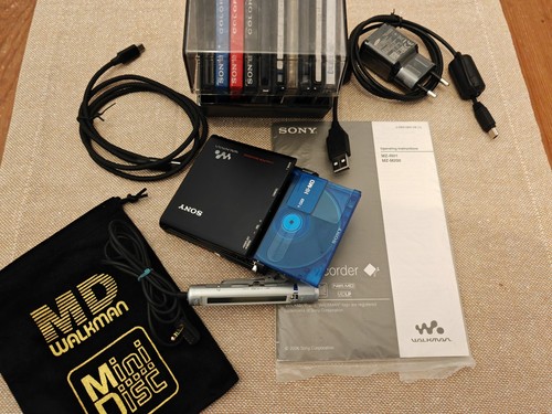 Walkman minidisco sony - walkman, mz-rh1