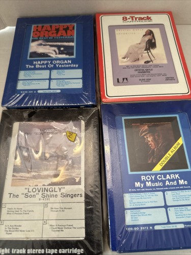 Lot sealed 8 tracks - of,